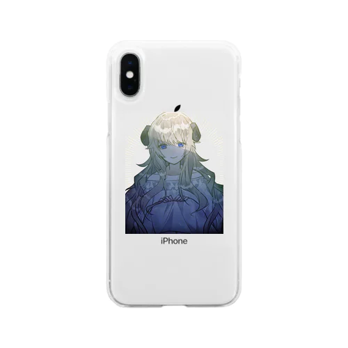 羊角ちゃん Soft Clear Smartphone Case