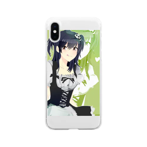 オリジナルメイドさんグッズ Soft Clear Smartphone Case