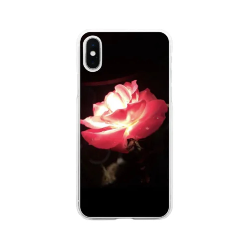 商品名：夜薔薇 Soft Clear Smartphone Case