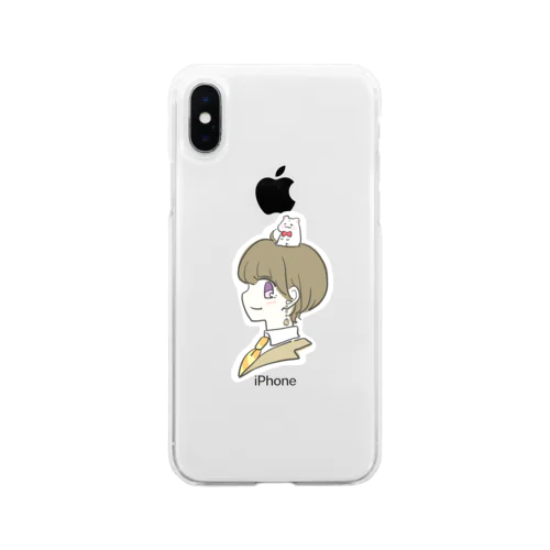 きょろゆき Soft Clear Smartphone Case