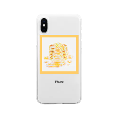 pan cake Soft Clear Smartphone Case