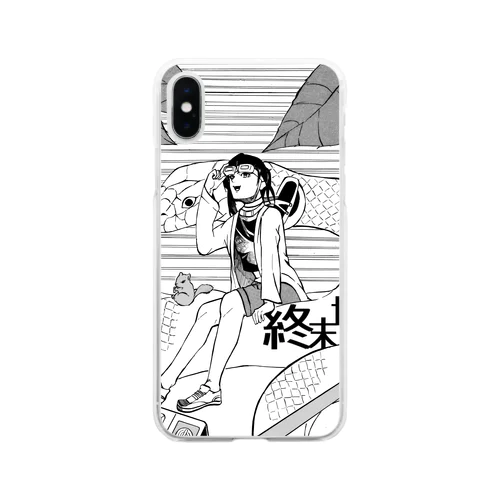 ミクロな世界 Soft Clear Smartphone Case