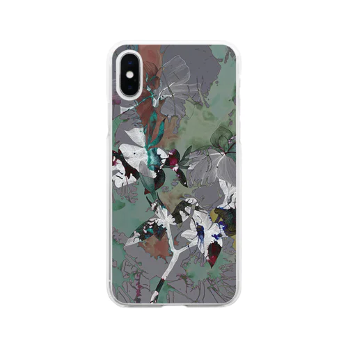 mixed emotions｜恍惚 Soft Clear Smartphone Case