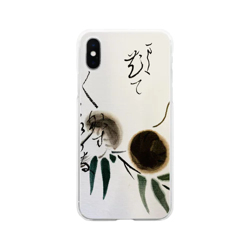 キノコ Soft Clear Smartphone Case