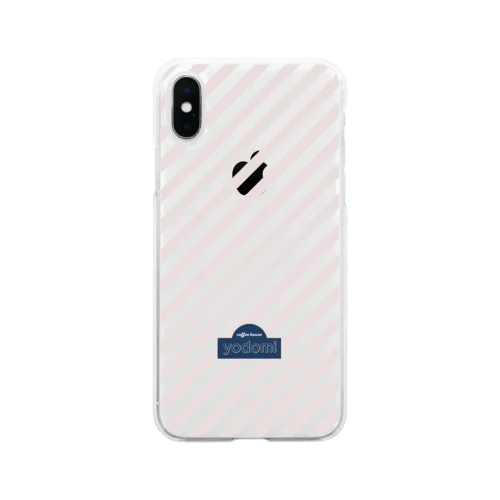 コーヒーハウスよどみ Soft Clear Smartphone Case