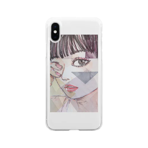 girl Soft Clear Smartphone Case