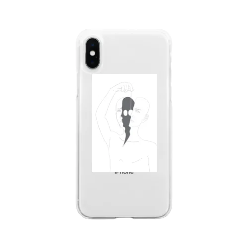 自我 -ego- Soft Clear Smartphone Case