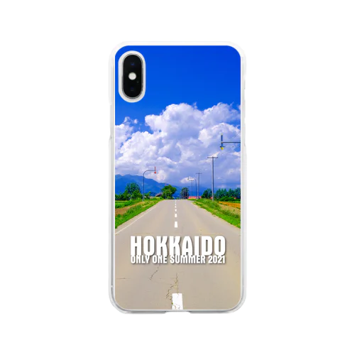 一度きりの北海道の夏 Soft Clear Smartphone Case