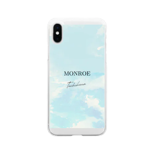 立川海鮮丼モンロー Soft Clear Smartphone Case