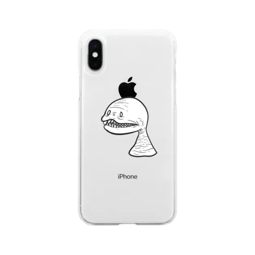 リバイバルくん Soft Clear Smartphone Case