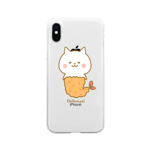 えびふにゃい🍤 Soft Clear Smartphone Case