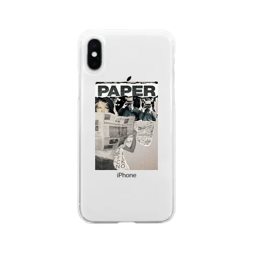 Paper Soft Clear Smartphone Case