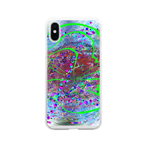 Colorfulホール Soft Clear Smartphone Case