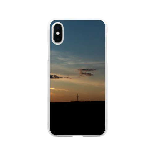 Gomao's photo #4【夕焼け】 Soft Clear Smartphone Case