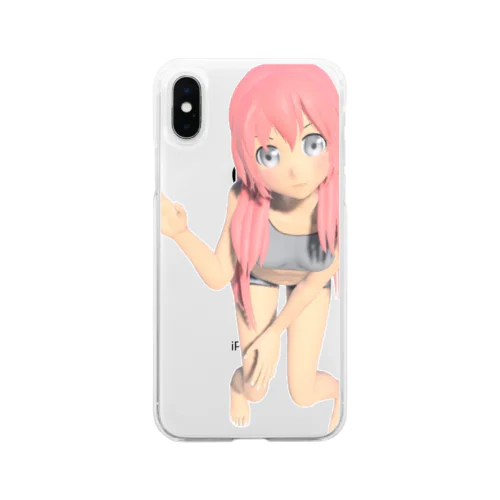 real kawaii Soft Clear Smartphone Case