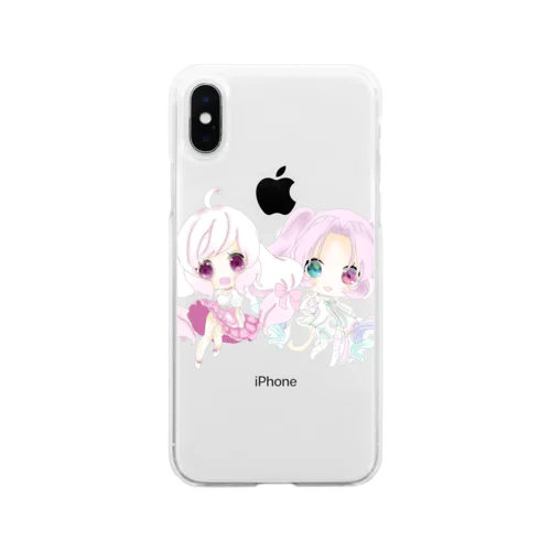 夢ちゃん＆ジュエリーちゃんグッズ！ Soft Clear Smartphone Case