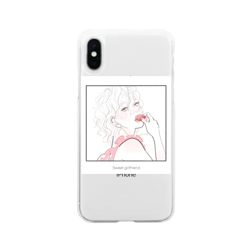 sweet girlfriend Soft Clear Smartphone Case