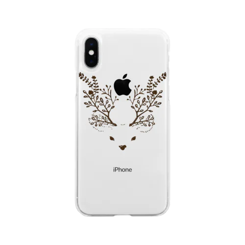 花咲鹿 Soft Clear Smartphone Case