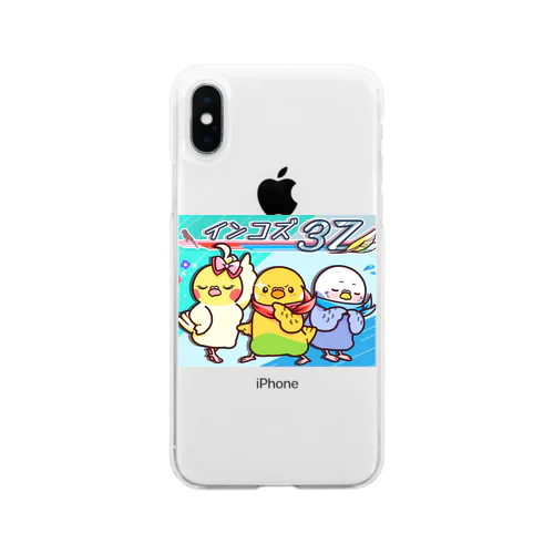 かっこいんこマン3Z Soft Clear Smartphone Case