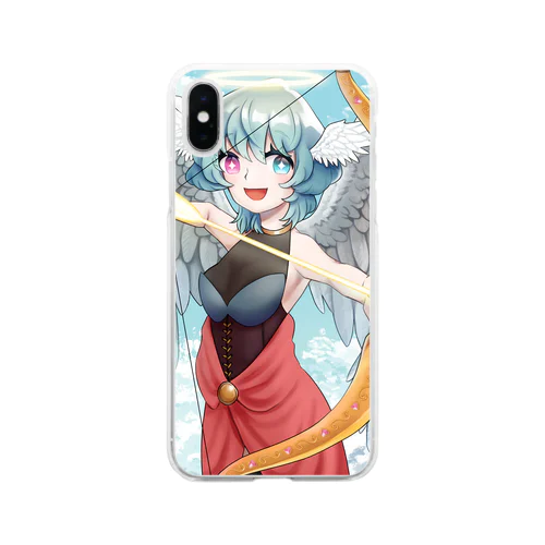 天使ちゃん Soft Clear Smartphone Case