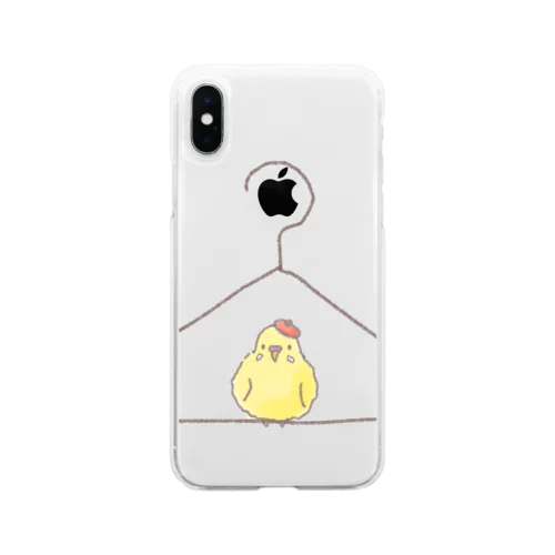 ハンガーピヨちゃん Soft Clear Smartphone Case