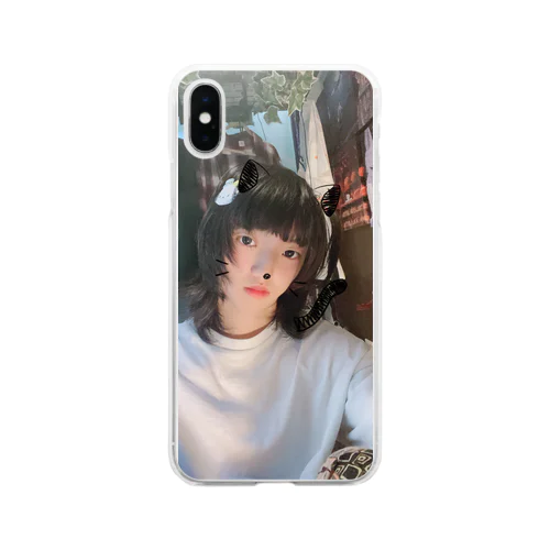 てんちょりゅ Soft Clear Smartphone Case