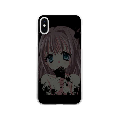 おかねだいすき♡うさちゃん Soft Clear Smartphone Case