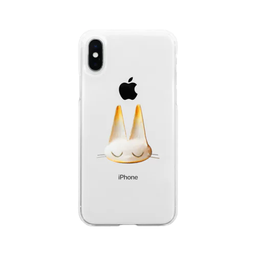 ねてるねこ Soft Clear Smartphone Case