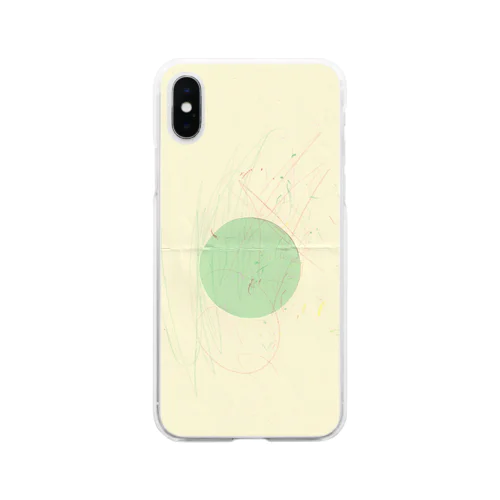 まる Soft Clear Smartphone Case