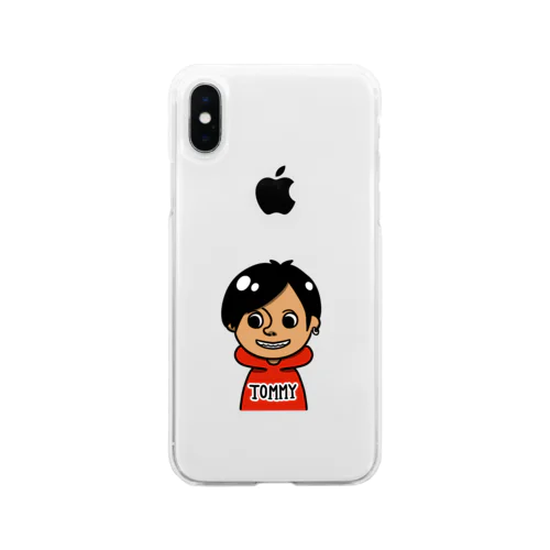 黒い貴公子トミィくん Soft Clear Smartphone Case