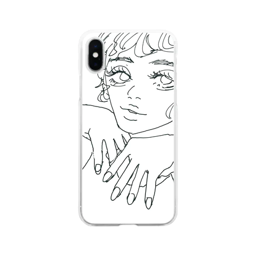 らららさん Soft Clear Smartphone Case