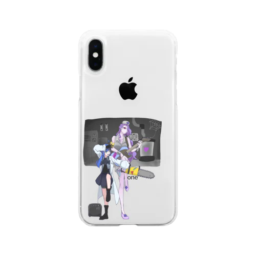 ﾆﾝｹﾞﾝと人外 Soft Clear Smartphone Case