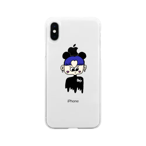 boy'sスマホケース Soft Clear Smartphone Case