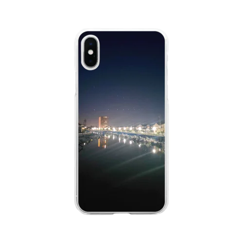 夜景 Soft Clear Smartphone Case