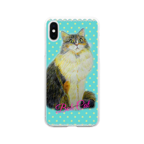 Bob Cat★ Soft Clear Smartphone Case