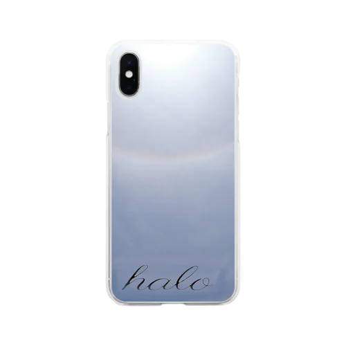 ハロ（日暈）HALO Soft Clear Smartphone Case