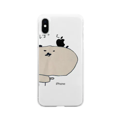 ぱぐのおやこ Soft Clear Smartphone Case