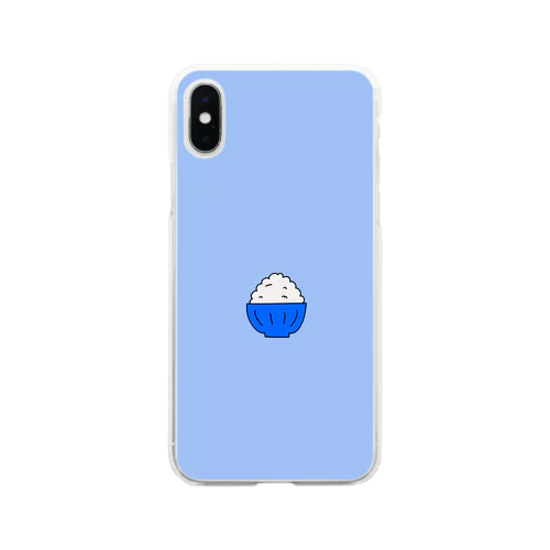 おこめ Soft Clear Smartphone Case