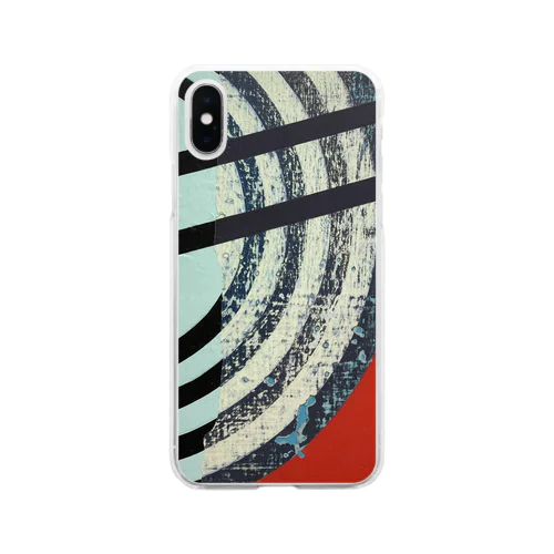 Circle work one Soft Clear Smartphone Case
