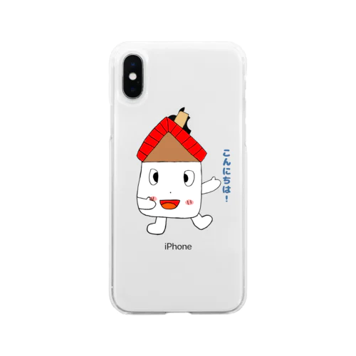 いえくん Soft Clear Smartphone Case