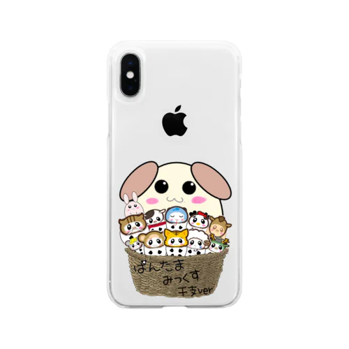 ぱんたま　干支ver Soft Clear Smartphone Case