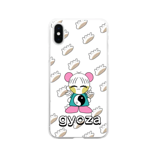 gyozaケ〜ス Soft Clear Smartphone Case