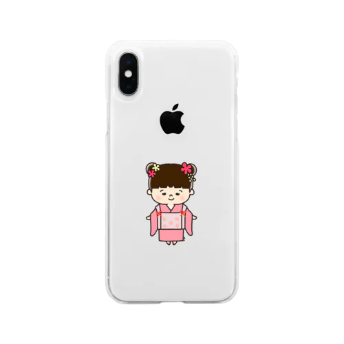 七五三 Soft Clear Smartphone Case