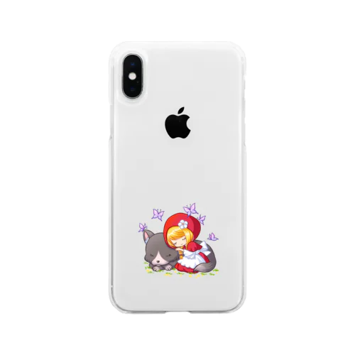 【童話シリーズ】赤ずきん Soft Clear Smartphone Case