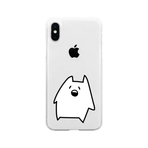 ｷｬﾜｲﾇ星人 Soft Clear Smartphone Case