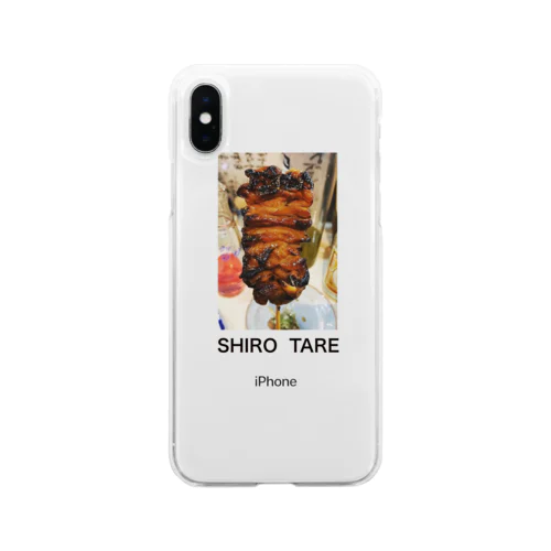 シロタレ② Soft Clear Smartphone Case