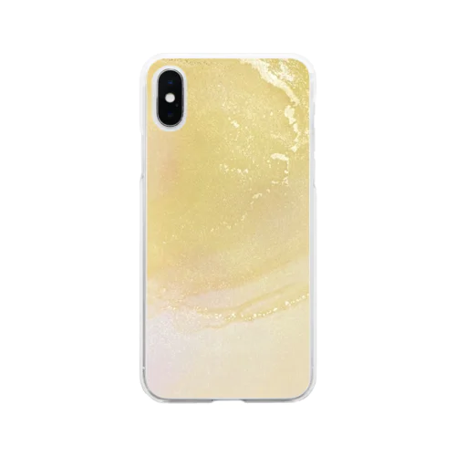 夕焼けに包まれる Soft Clear Smartphone Case