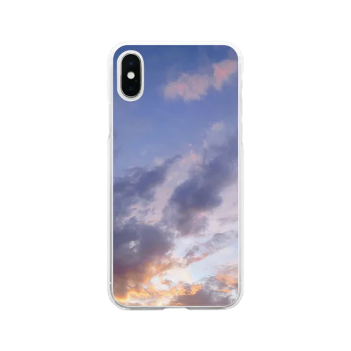 夕空 Soft Clear Smartphone Case