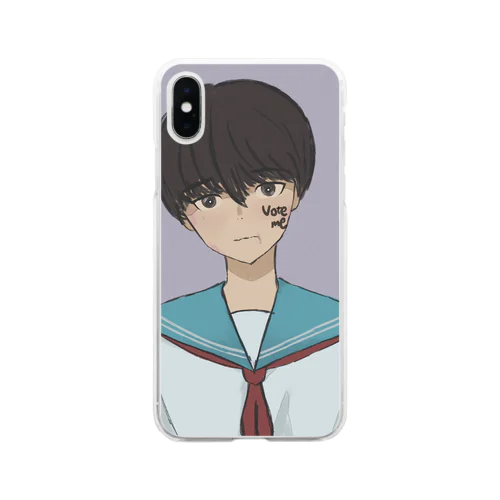 Vote me Soft Clear Smartphone Case