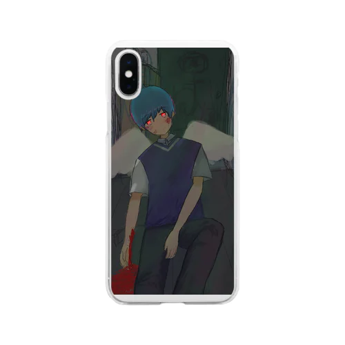 部屋天使 Soft Clear Smartphone Case